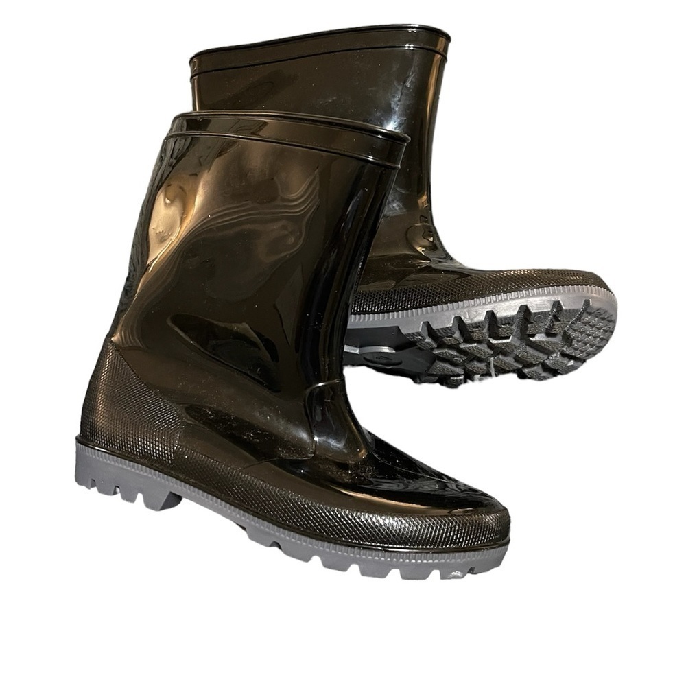 Magellan Outdoors Kids Black Rain & Snow Boots